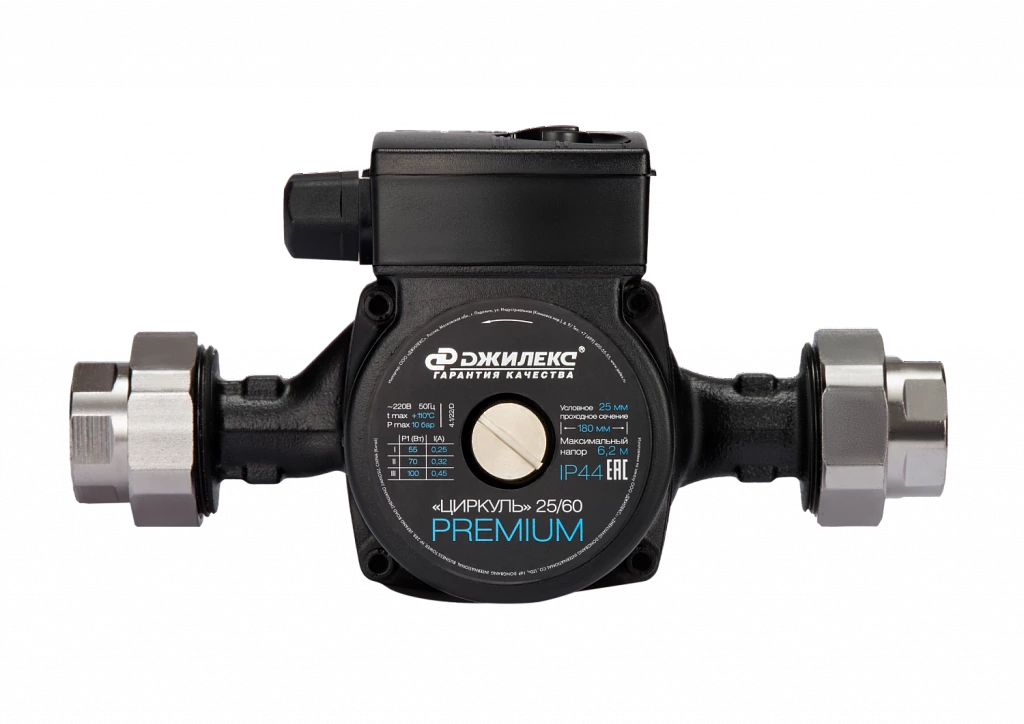Насос Джилекс «ЦИРКУЛЬ» 25/60 PREMIUM в Москве от магазина ЛесКонПром.ру