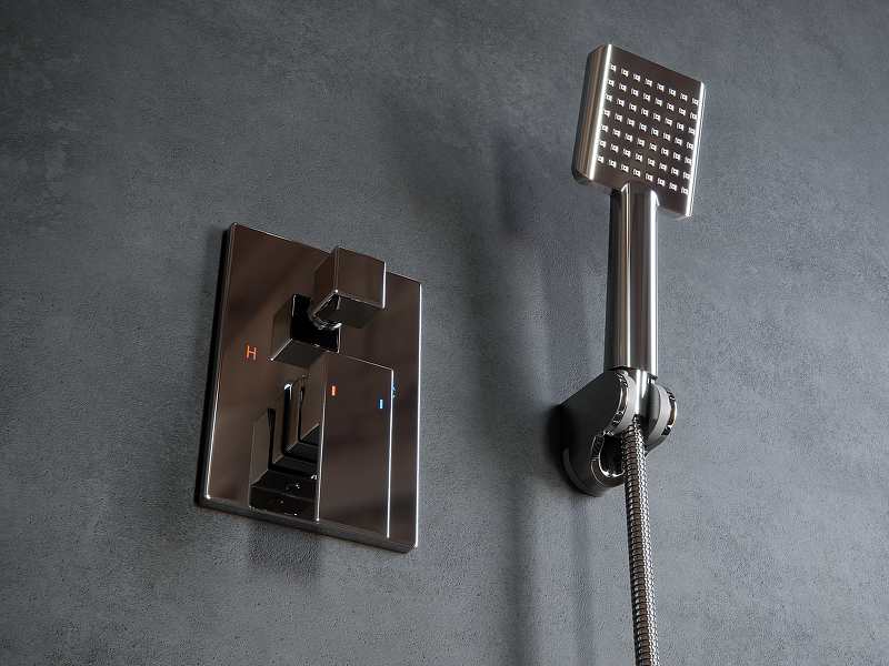 Душевая система Laguraty 2158 Хром от магазина ЛесКонПром.ру