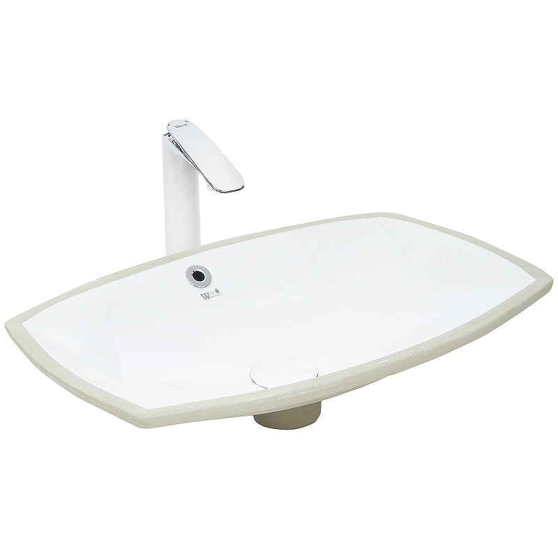 Раковина WeltWasser Deilbach 6076 53 10000004601 Белый глянец от магазина ЛесКонПром.ру