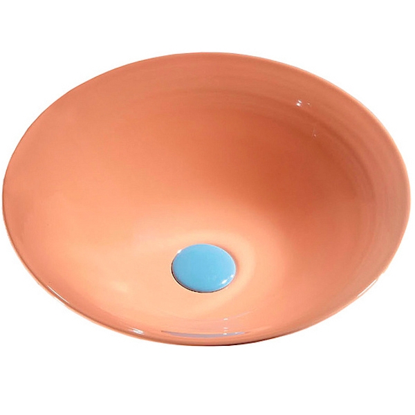 Раковина Melana 38 MLN-7020-B5(T4006H-B5) Персиковый от магазина ЛесКонПром.ру