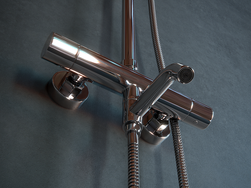 Душевая система Laguraty 17050 Хром от магазина ЛесКонПром.ру