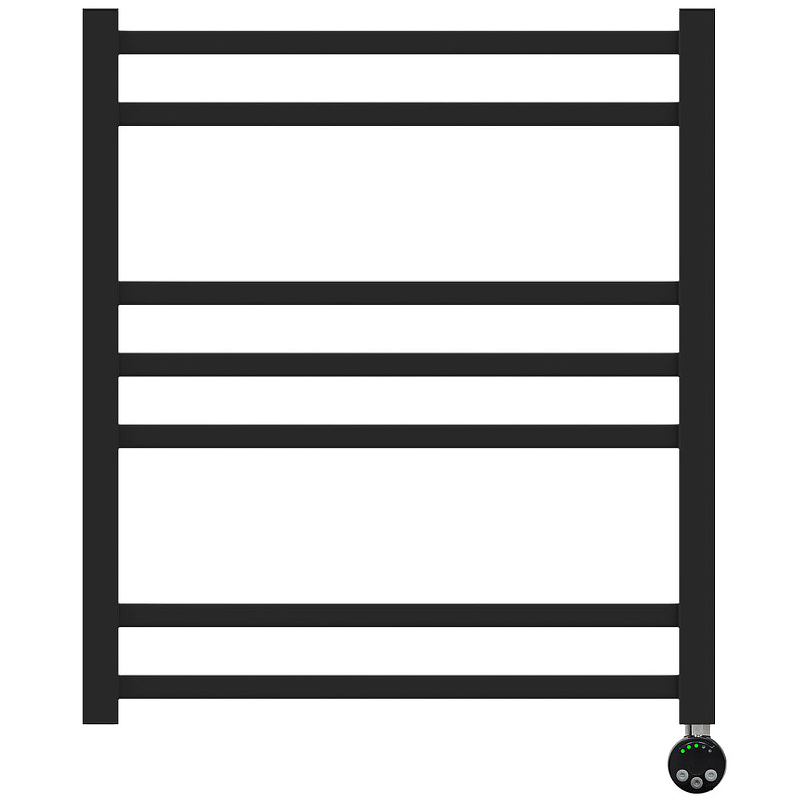 Электрический полотенцесушитель Lemark Atlantiss 50х60 LM32607REBL Черный от магазина ЛесКонПром.ру