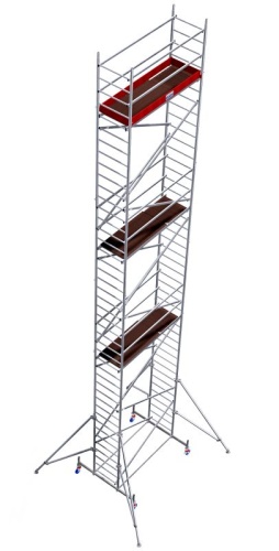 Алюминиевая Вышка-тура KRAUSE PROTEC РВ 12,3 м (Арт. 910202) от магазина ЛесКонПром.ру