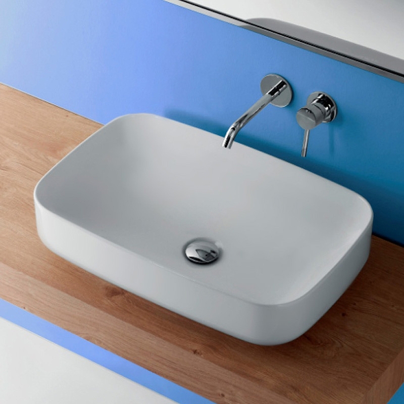 Раковина-чаша Kerasan Tribeca 60 514101 Белая от магазина ЛесКонПром.ру