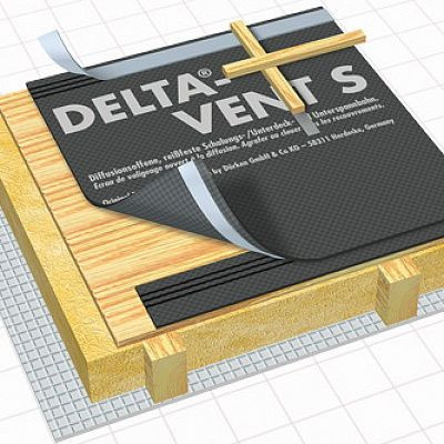 Трёхслойная мембрана DELTA-VENT S PLUS от магазина ЛесКонПром.ру