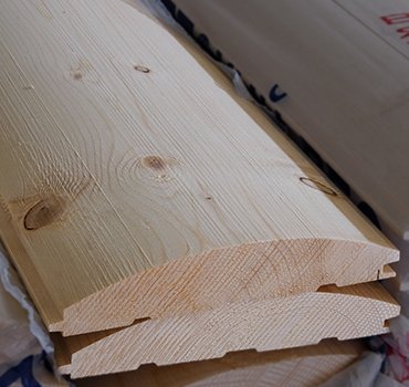 Блок-хаус хвоя 36х190х4000 мм класс А (Виледь) от магазина ЛесКонПром.ру