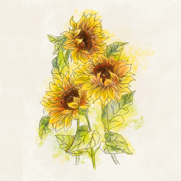 Канвас Тропик I 40х40 см от магазина ЛесКонПром.ру