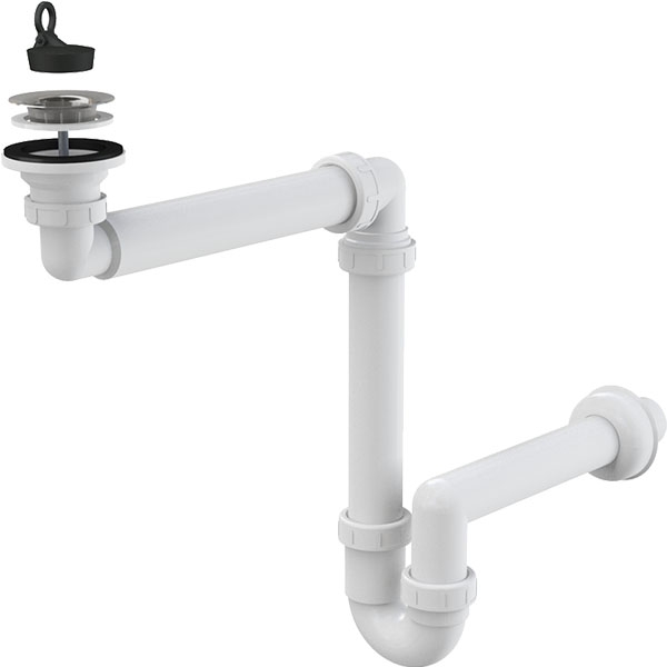 Сифон для раковины Alcaplast AG210511100 (A413) Белый от магазина ЛесКонПром.ру