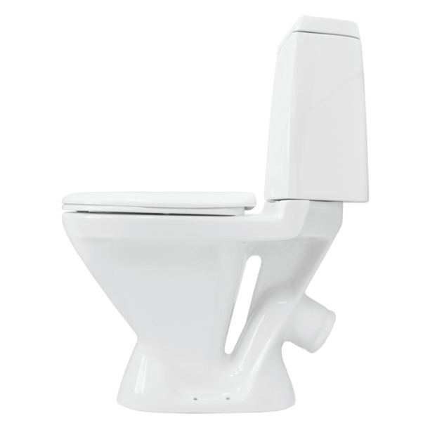 Унитаз-компакт SANITA Кама с сиденьем от магазина ЛесКонПром.ру