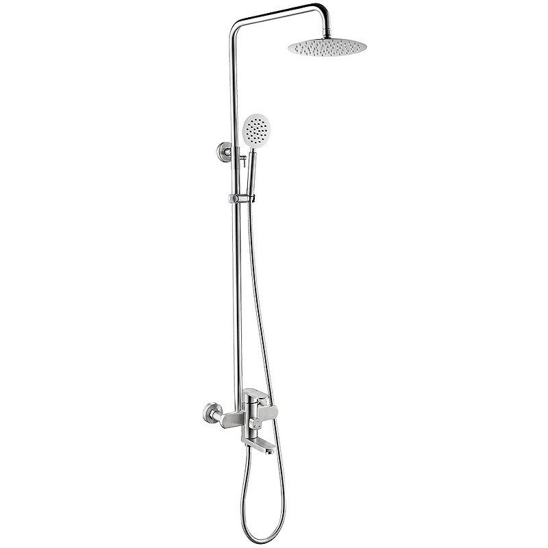 Душевая система Melana Stello F610307 Сатин от магазина ЛесКонПром.ру