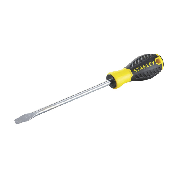 Отвертка плоская STANLEY Essential SL8x175 мм от магазина ЛесКонПром.ру