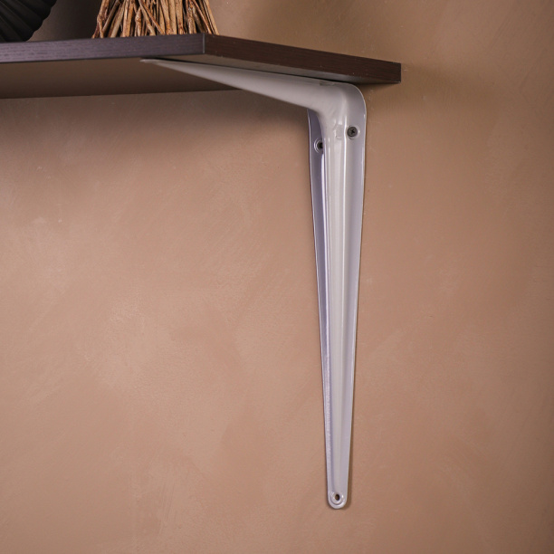 Кронштейн Практик 350х300 мм серый от магазина ЛесКонПром.ру