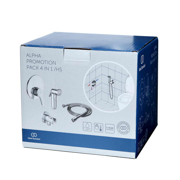 Гигиенический душ Ideal Standard Alpha встраиваемый от магазина ЛесКонПром.ру