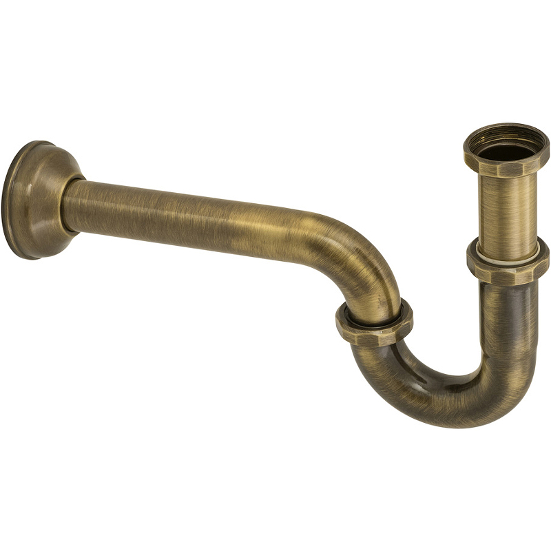 Сифон для раковины Migliore Ricambi 17914 Бронза от магазина ЛесКонПром.ру