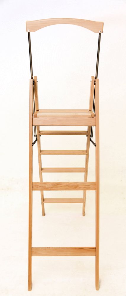 Стремянка деревянная Hoz-Block Серж 6 ступеней Светлая (арт. СДР-6С) от магазина ЛесКонПром.ру