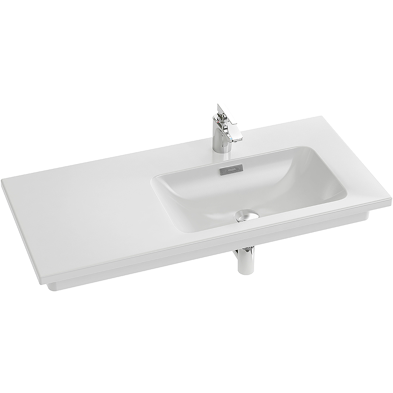 Раковина Jacob Delafon Vox 100 EXAD112-00 Белая от магазина ЛесКонПром.ру