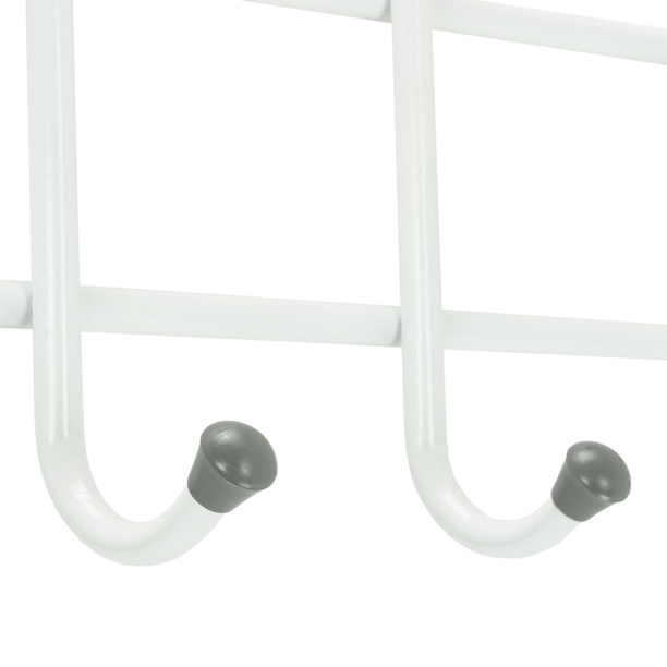 Вешалка настенная Ника ВПТ8 59х27х71 см с полкой белая от магазина ЛесКонПром.ру