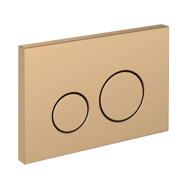 Кнопка для инсталляции Cersanit TWINS золото от магазина ЛесКонПром.ру