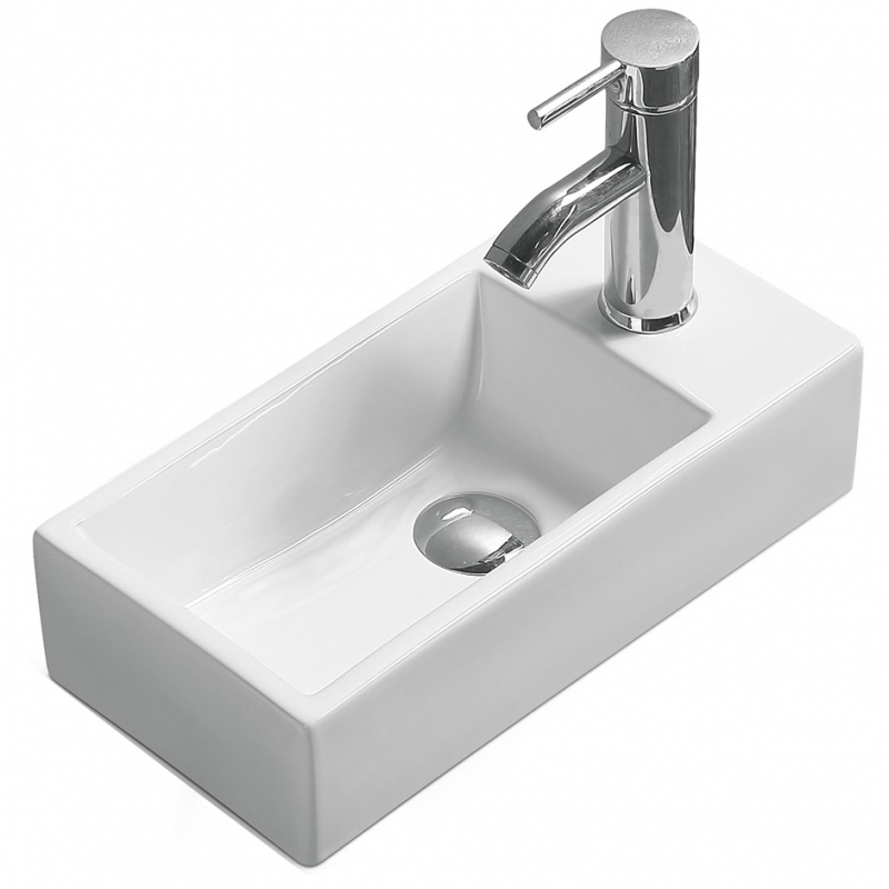 Раковина SantiLine 41 SL-2009L Белая от магазина ЛесКонПром.ру