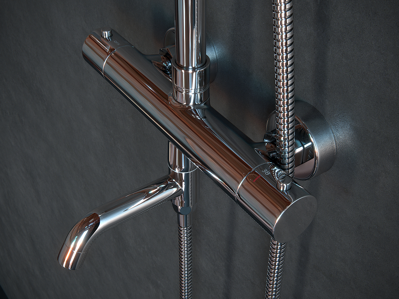 Душевая система Laguraty 17050 Хром от магазина ЛесКонПром.ру