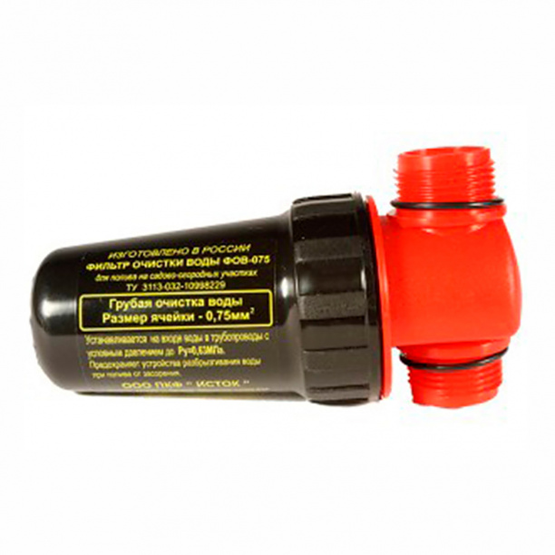 Фильтр грубой очистки воды ФОВ-500 от магазина ЛесКонПром.ру