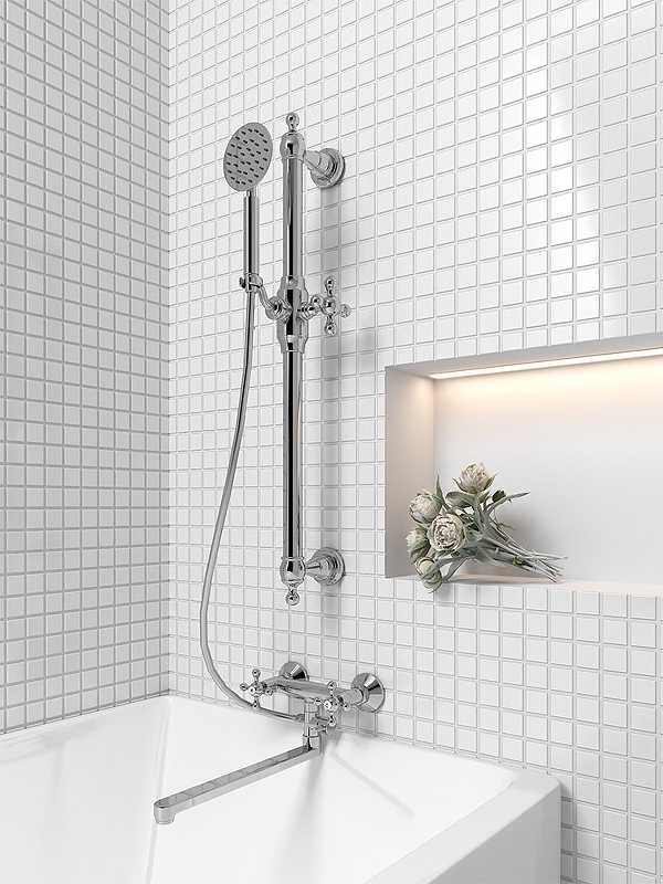 Душевой гарнитур Paini Bologna BLCR121 Хром от магазина ЛесКонПром.ру