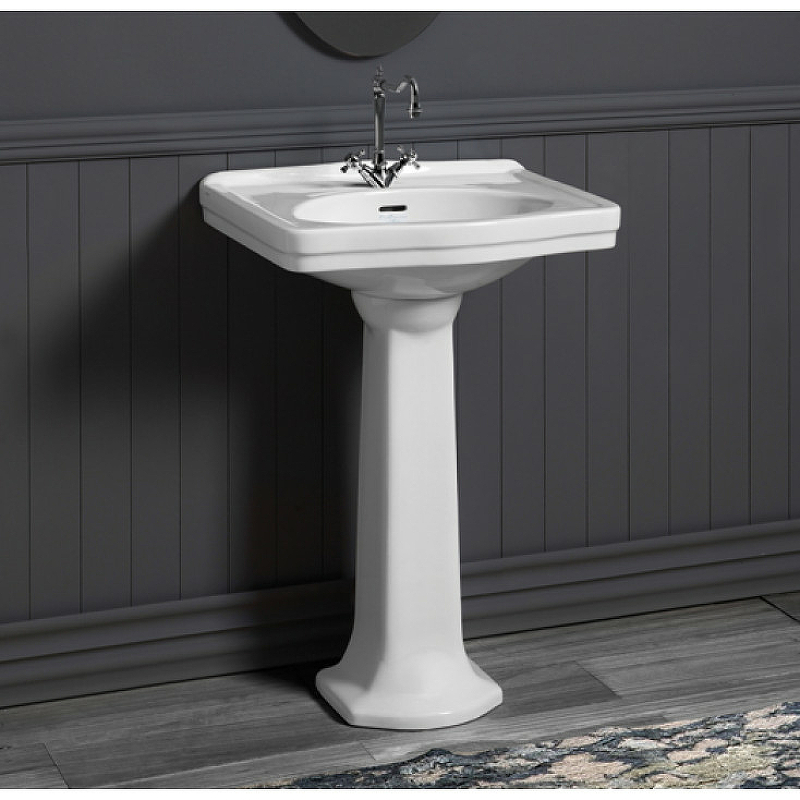 Раковина Simas Londra 58 LO914bi*1 Белая от магазина ЛесКонПром.ру