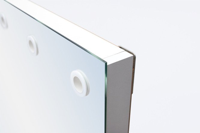 Зеркало настенное гримёрное ЗГП03 80336252 от магазина ЛесКонПром.ру