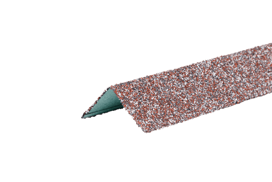 Уголок металлический внешний ТЕХНОНИКОЛЬ Hauberk Мраморный от магазина ЛесКонПром.ру