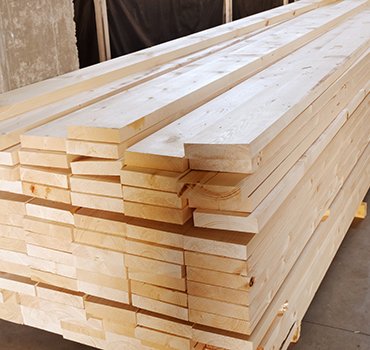 Строганная доска хвоя 45х190х6000 мм от магазина ЛесКонПром.ру