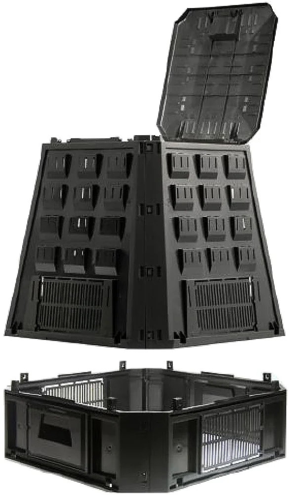 Компостер Prosperplast Evogreen 630 л, черный от магазина ЛесКонПром.ру