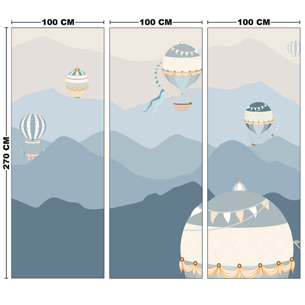 Фотообои флизелиновые Шары 104-159А 300х270см от магазина ЛесКонПром.ру