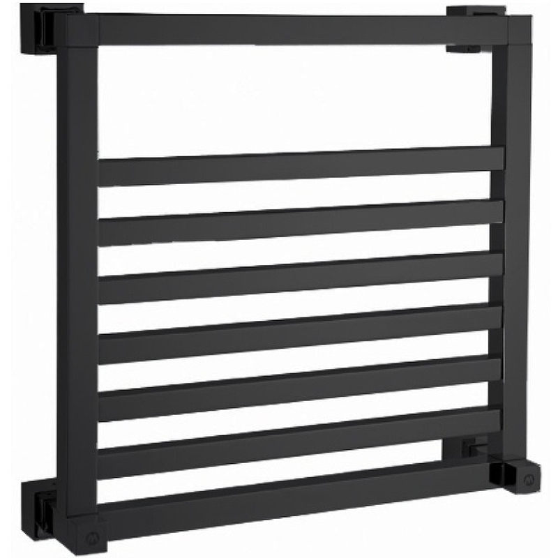 Водяной полотенцесушитель Margaroli Quadri 7105206MBN Черный матовый от магазина ЛесКонПром.ру