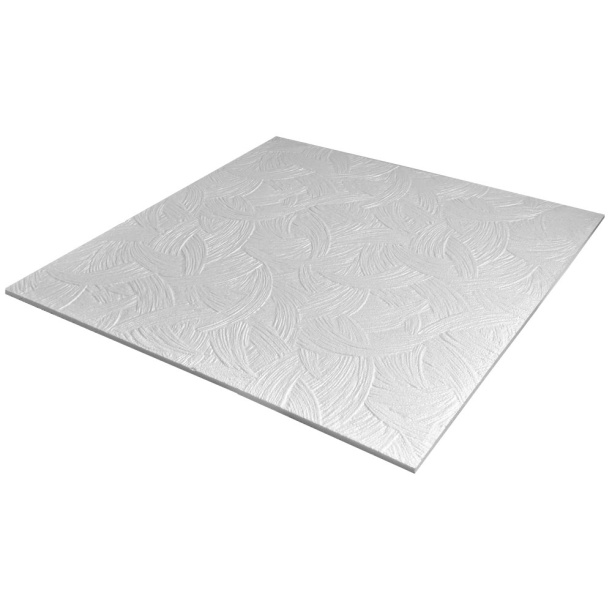 Плита потолочная 1802 50х50 см белая от магазина ЛесКонПром.ру