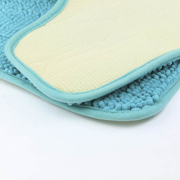 Коврик для туалета FLUMEN Шегги 50х60 см бирюзовый от магазина ЛесКонПром.ру