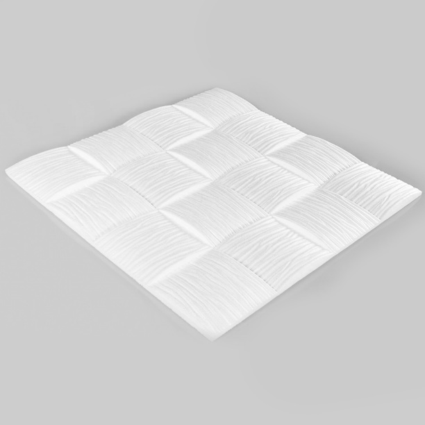 Плита потолочная 50х50 см 5802 белая от магазина ЛесКонПром.ру