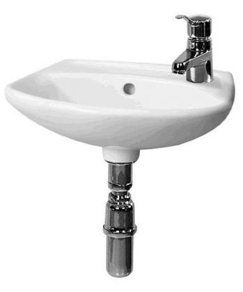 Раковина Jika Lyra 1527.1 с отверстием справа от магазина ЛесКонПром.ру