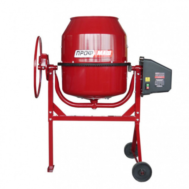 Бетономешалка электрическая ПРОФМАШ Б-160 140 л от магазина ЛесКонПром.ру