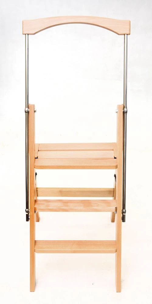 Стремянка деревянная Hoz-Block Серж 3 ступени Светлая (арт. СДР-3С) от магазина ЛесКонПром.ру