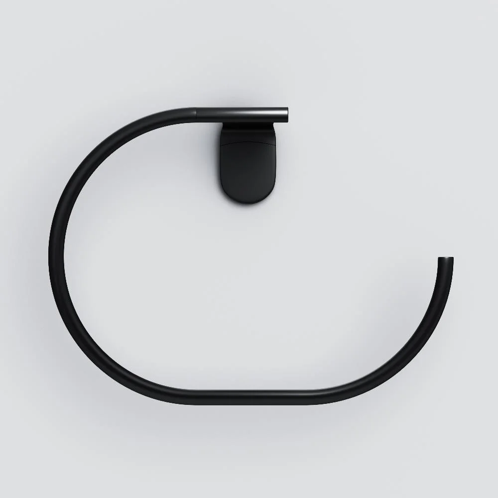 Полотенцедержатель AM.PM X-Joy A8434422 кольцо, черный от магазина ЛесКонПром.ру