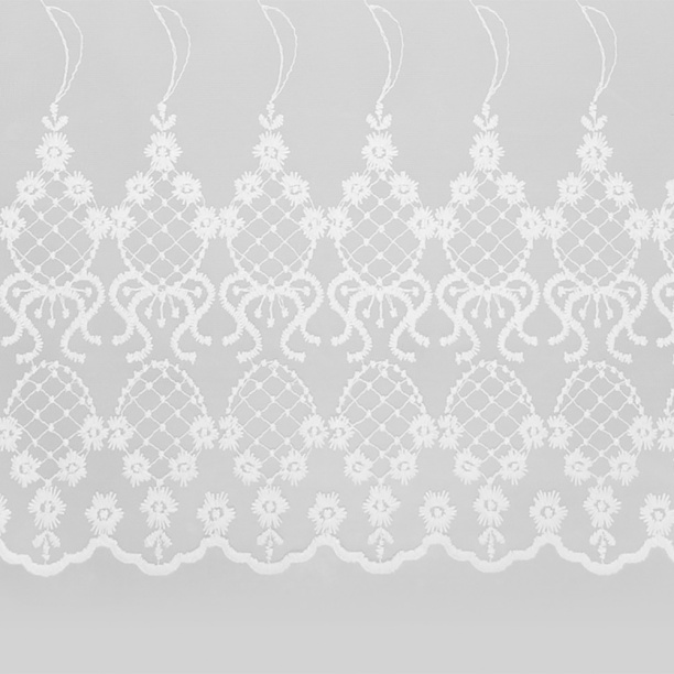 Штора-тюль Флер 300х280 см белая от магазина ЛесКонПром.ру