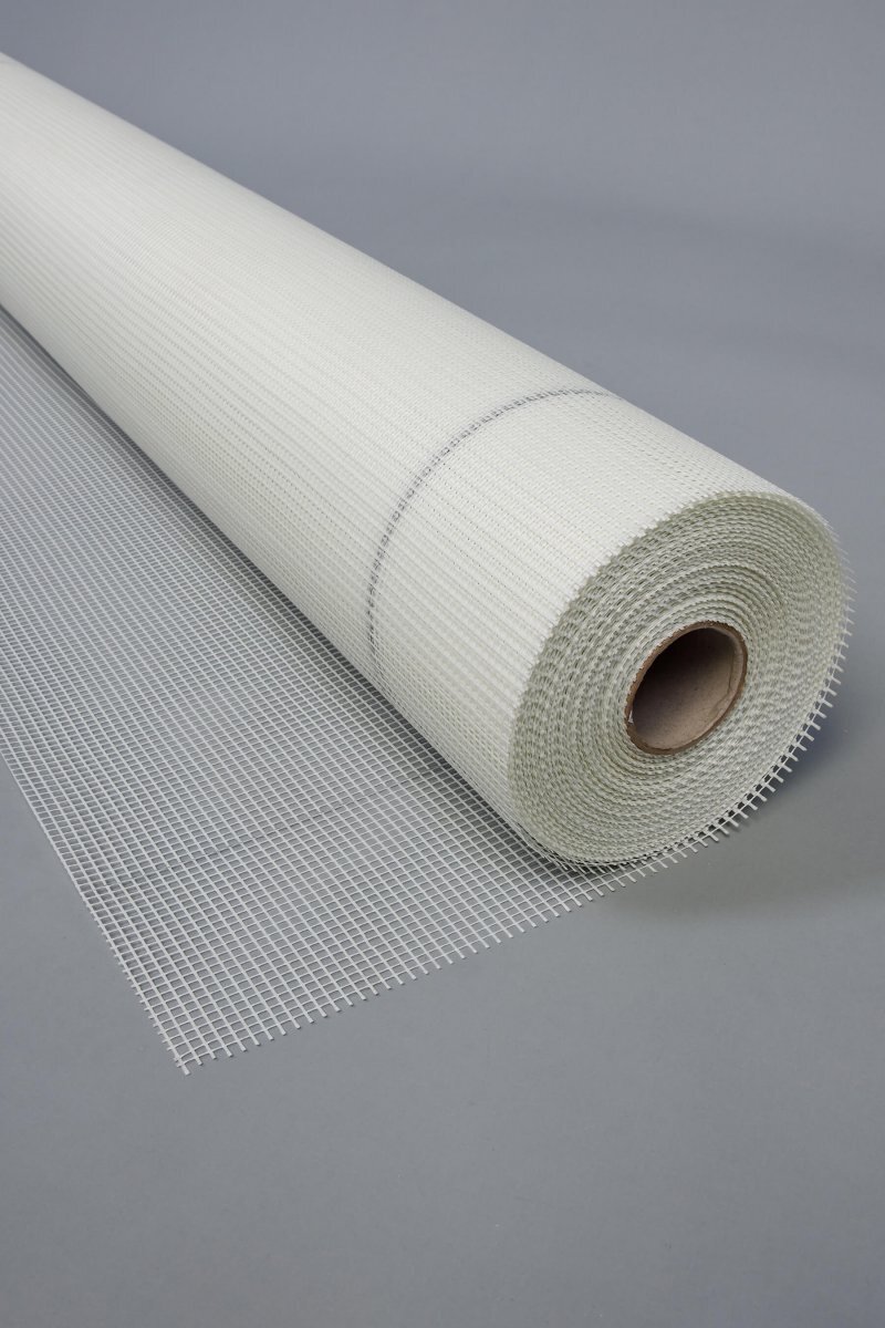 Стеклосетка штукатурная фасадная ПроФасад 1000х50000 мм 160 г/м2 от магазина ЛесКонПром.ру