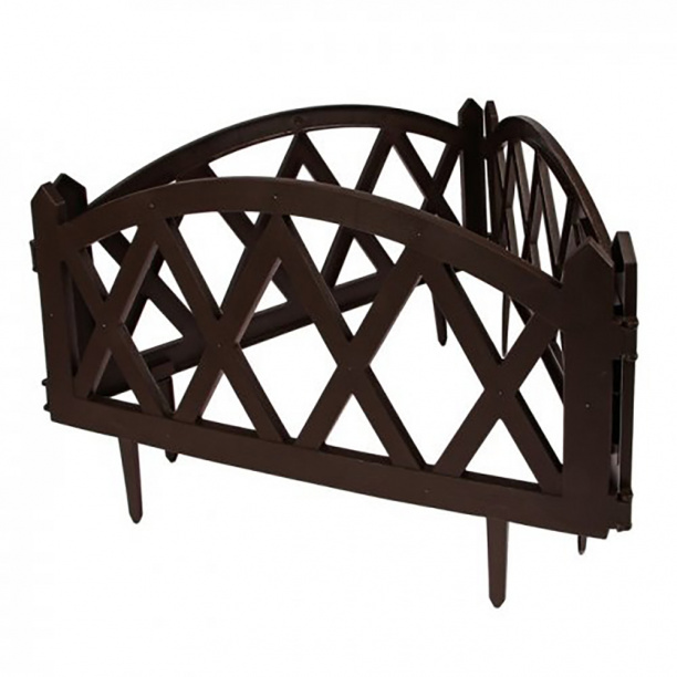 Забор декоративный MODERN шоколад от магазина ЛесКонПром.ру