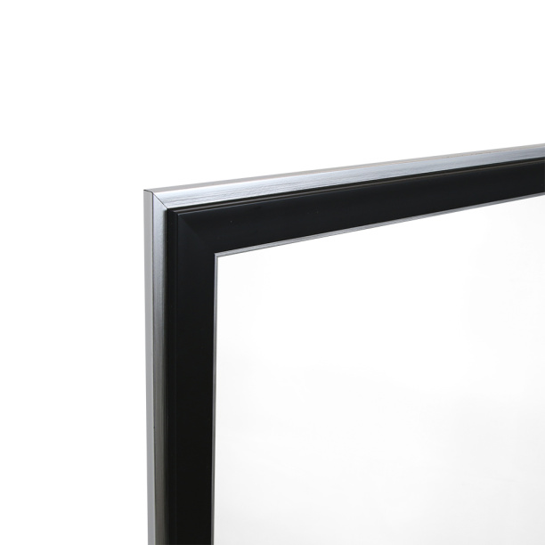 Зеркало в раме 60х80 см черное от магазина ЛесКонПром.ру