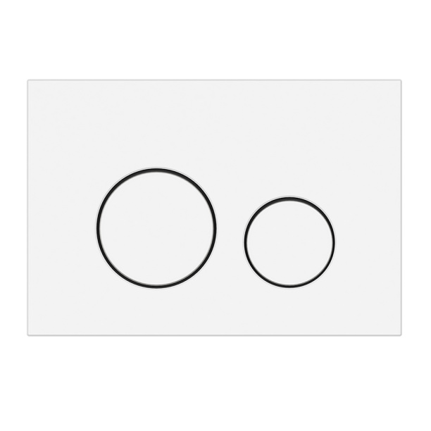 Кнопка для инсталляции Cersanit TWINS белый от магазина ЛесКонПром.ру