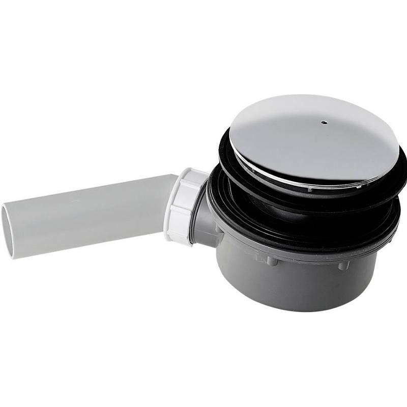 Сифон для душевого поддона Kerasan Retro 905601 Хром от магазина ЛесКонПром.ру