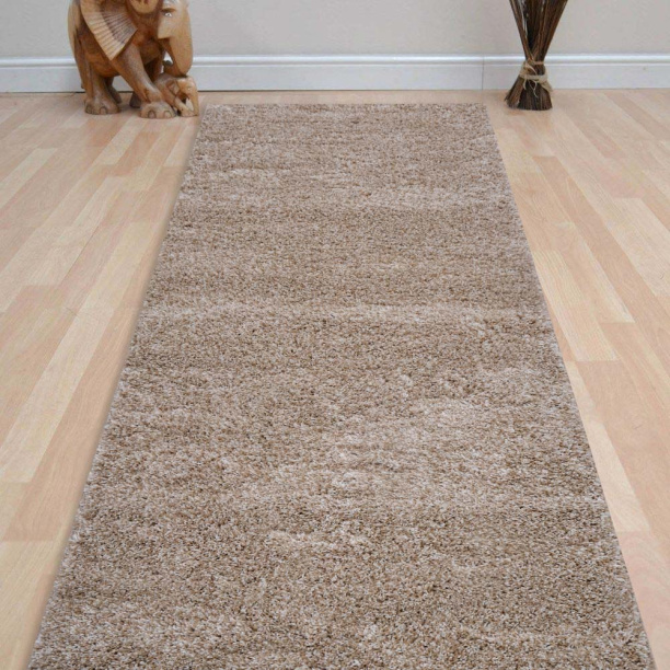 Ковролин Шегги SH03 бело-бежевый 4 м от магазина ЛесКонПром.ру