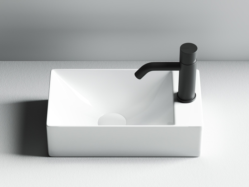 Раковина Ceramica Nova Element 37 CN5007 Белая от магазина ЛесКонПром.ру