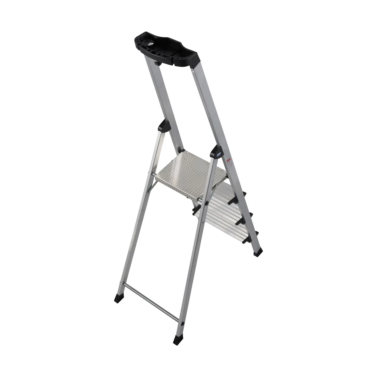 Стремянка алюминиевая Krause Safety Plus 4 ступени (арт. 127921) от магазина ЛесКонПром.ру