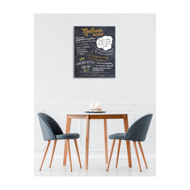 Канвас 40х50 см Панда от магазина ЛесКонПром.ру